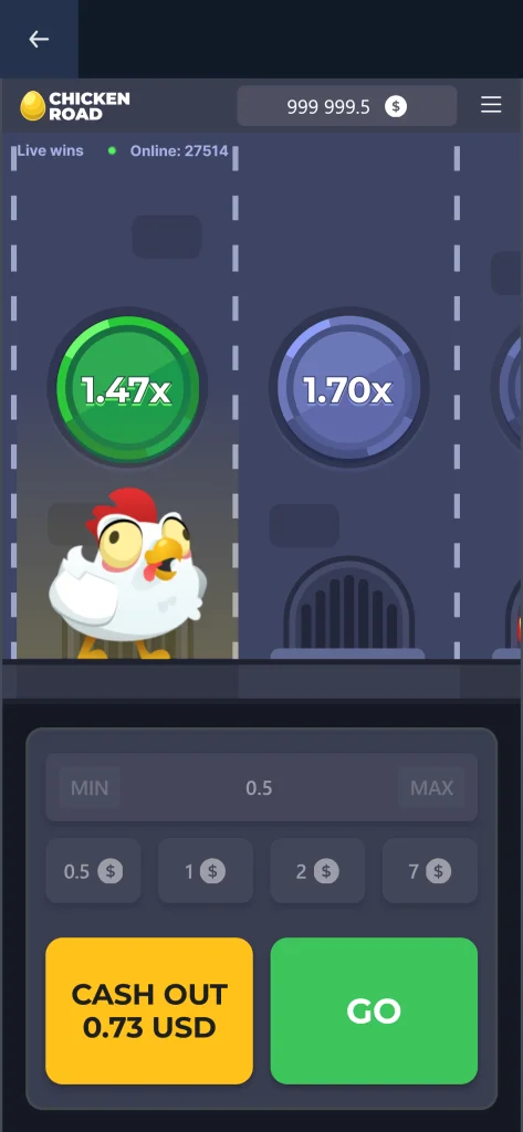 Demo Game Chicken Road