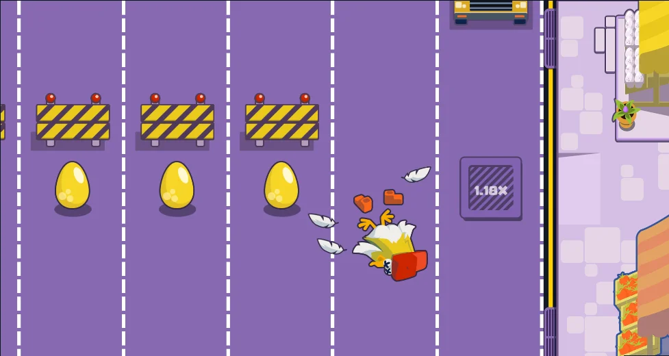Game Chicken Cross