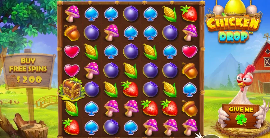 Chicken Drop Game