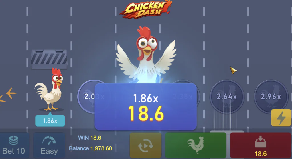 Game Chicken Dash